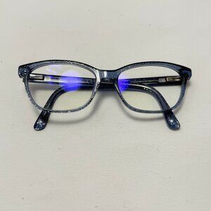 Guess Navy Glitter Eyeglasses - Frames only